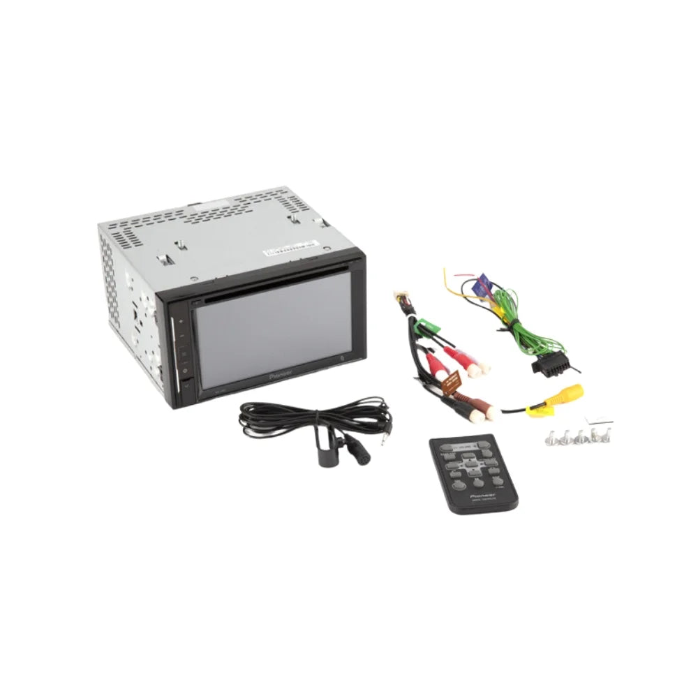 KIT2402 Bundle with Pioneer Multimedia DVD Car Stereo and Installation Kit - for 1996-1999 Oldsmobile LSS / Bluetooth Touchscreen, Backup Camera, Double Din Dash Kit