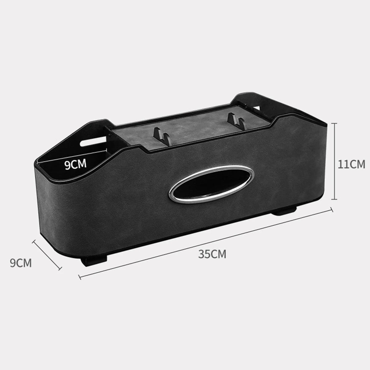 yotijar Car Back Saddle Headrest Hanging Storage Box Car Travel Accessories Cup Holder