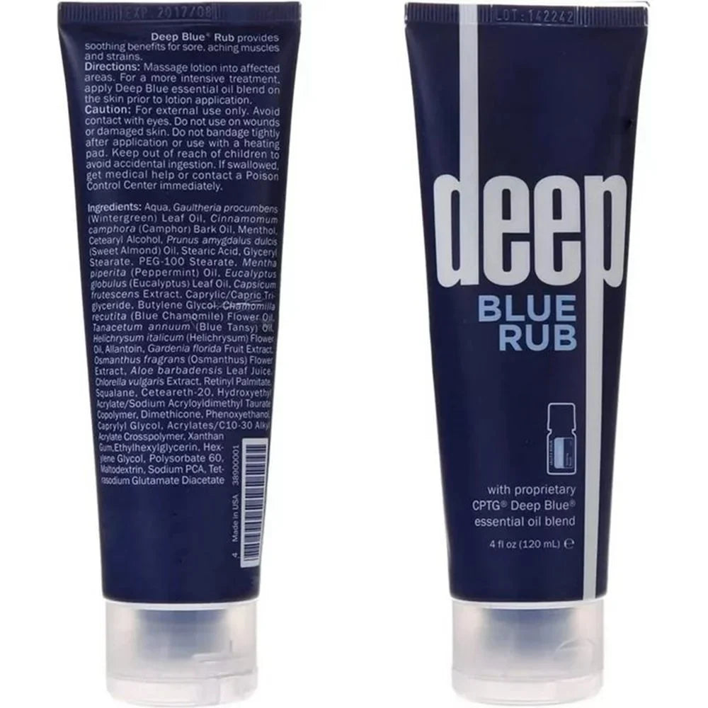 3PACK,Deep Blue Rub Body Cream Doterra_4 floz./120 mL - Brand NEW (EXP 01/26)