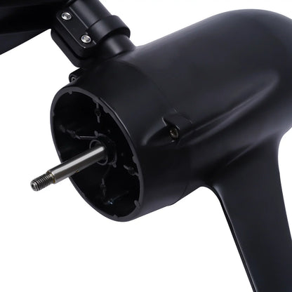 Miumaeov 10HP Electric Outboard Engine 60V 2200W Brushless Trolling Motor Jet Pump Propeller Fishing Boat Engine for Small Water Vehicles Inflatable Boats Canoes Aluminum Fishing Boats