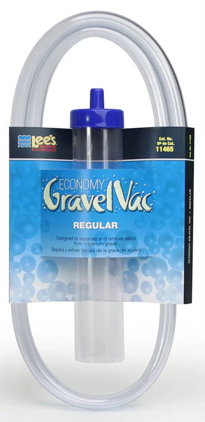 Lees Aquarium & Pet Products 107024 Economy Gravel Vacuum, Multi Color - Large