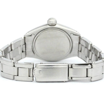 Pre-Owned Vintage ROLEX Oyster Precision Steel Hand-Winding Ladies Watch 6410 BF563332 (Fair)