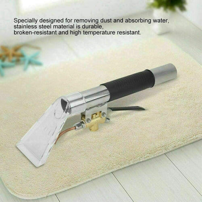 OUKANING Steam Cleaner Head, Carpet Cleaning High Temperature Cleaner Furniture Upholstery Manual Extractor Head for Home Use Hotel