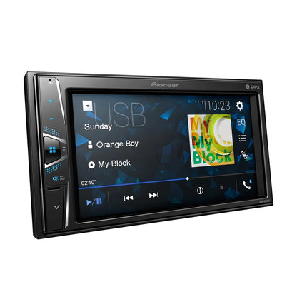 Pioneer DMH-G225BT 2-DIN Bluetooth Digital Media Receiver w/ 6.2" Touchscreen