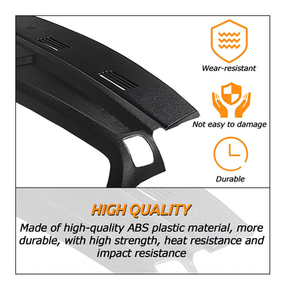 Kojem Dashboard Cover for 2002 2003 2004 2005 Dodge Ram 1500 2500 3500 Molded Dash Pad Board Cover Skin Cap Protector Overlay Black