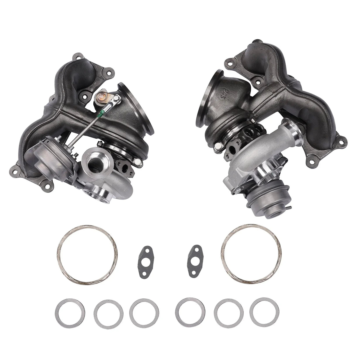 Pair Turbocharger Upgrade for BMW N54 E90 E91 E92 E93 335i 335xi 3.0L 2007-2010 TD04L 17T 11654555419 11654555418 4913107041 4913107031