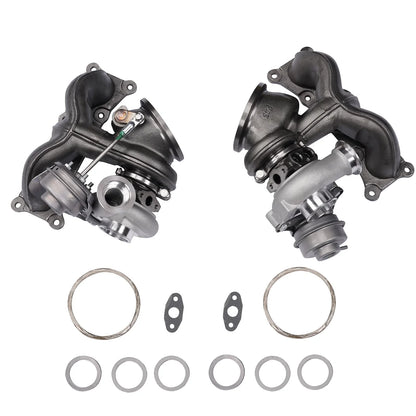 Pair Turbocharger Upgrade for BMW N54 E90 E91 E92 E93 335i 335xi 3.0L 2007-2010 TD04L 17T 11654555419 11654555418 4913107041 4913107031