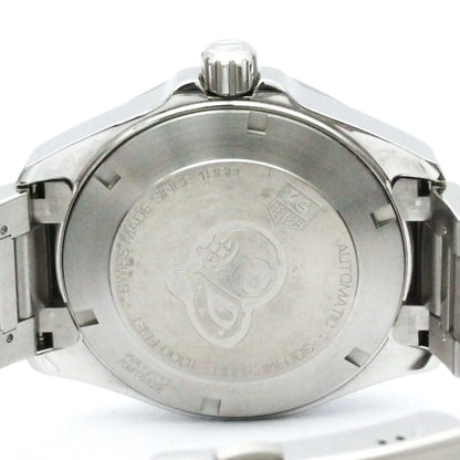 Pre-Owned Polished TAG HEUER Aquaracer Calibre 5 Steel Automatic Watch WAY2112 BF570555 (Good)