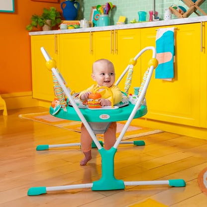 Cooking Role Play Jumper with 360° Seat, Lights, Music and Food Toys