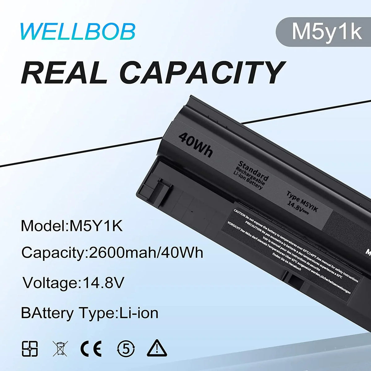 M5Y1K y for Dell Inspiron 5559 5558 y, for Dell Inspiron 15 3000 5000 y 3558 3567 5555 5566 5759,
