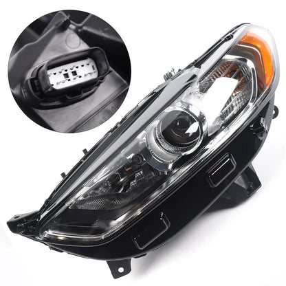 Halogen Headlight Left Driver Side Headlamp Assembly For Ford Fusion 2013-2016 Headlight Light Lamp LH Driver Side