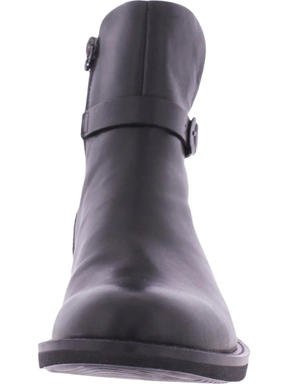 ECCO Womens 249333 Leather Bootie Ankle Boots