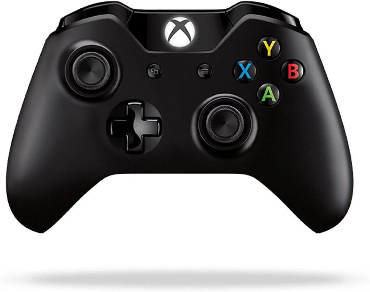 Microsoft Xbox One Original 500GB Gaming Console Black Headset 2 Controller Included With FIFA-19 Game BOLT AXTION Bundle Used