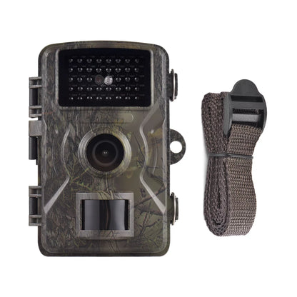 Meterk 1080P Trail Camera 16MP Wildlife Camera Tracking Camera with 2.0 Inch TFT Color Screen 0.8s Trigger Time Supports Infrared Night Vision Motion Activated IP66 Waterproof