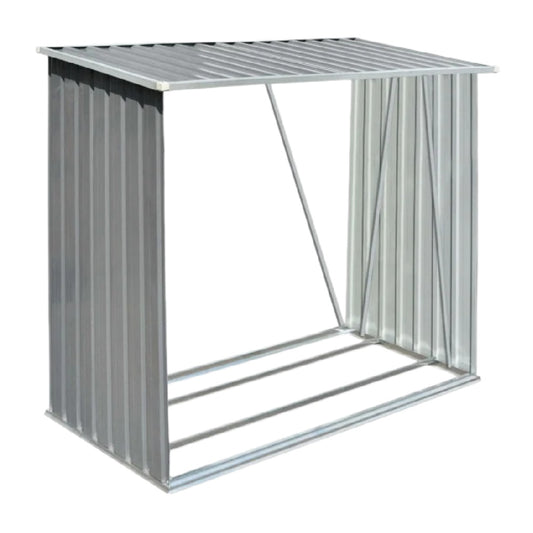 Metal Storage Rack for Outdoor Use - Galvanized Steel - 100 x 50 x 75