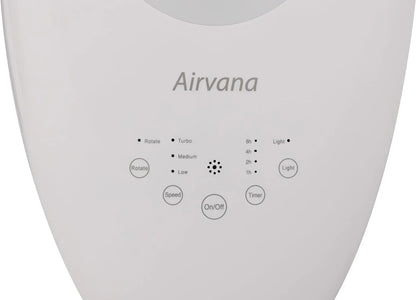 Bladeless Fan With Filter And AV1700FAN, Pearl White
