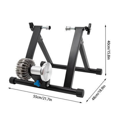 Portable Bicycle Trainer Stand Indoor Bicycle Trainer Stand Training Rack 26-29 700C Bicycle 900W Black