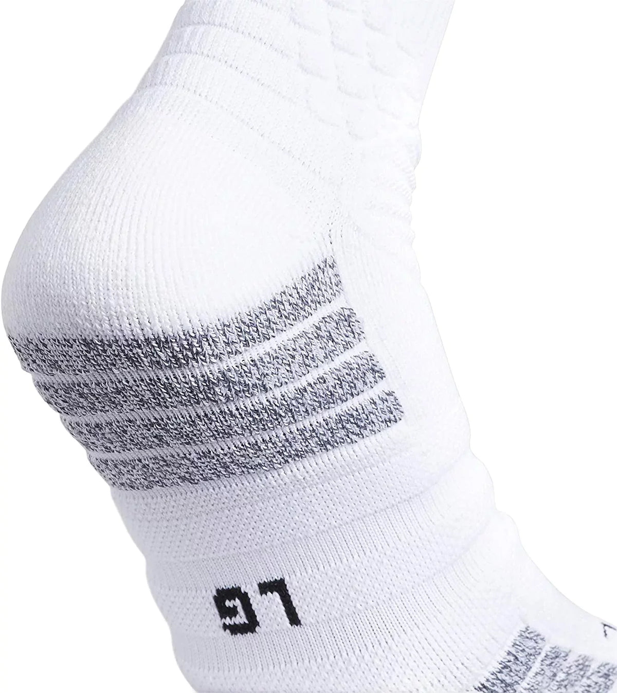 adidas Unisex-Adult Creator 365 Basketball Crew Socks (1-Pair) X-Large White/Black