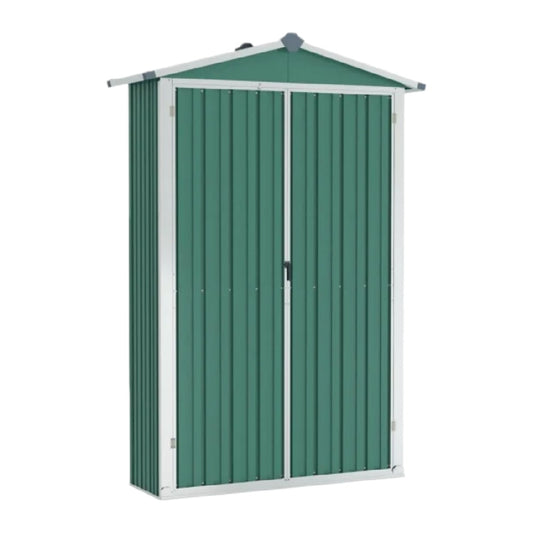 Outdoor Storage Shed for Garden Use in Metal - 80 x 45 x 180