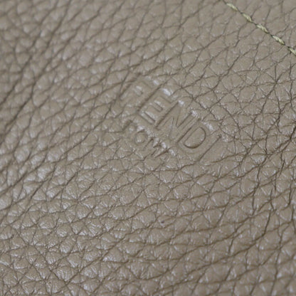 Pre-Owned FENDI Fendi Tote Bag 7VA426 Leather Brown Series Shoulder Coffee Cup Pattern (Like New)