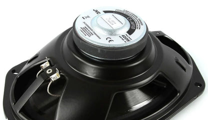 JVC KD-TD91BTS - CD Receiver w/ Bluetooth, Front USB, AUX, Amazon Alexa, SirusXM Ready + Two Pairs Of JVC 6x9" Speakers