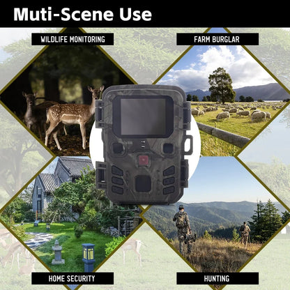 Nebublu Camcorder,0.3S Speed Motion Vision Camera - Observation Camera IP65 Waterproof Speed Camera IP65 Motion 0.3s Speed Waterproof Portable Animal/Plant Vision Motion 0.3s Camera Vision Motion
