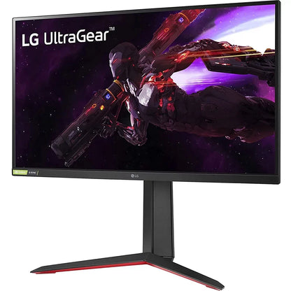 Open Box LG 27GP850-B Ultragear Gaming Monitor 27" QHD (2560 x 1440) Nano IPS Display, 1ms Response Tim, 165Hz, NVIDIA G-Sync Compatible, AMD FreeSync Premium, Tilt/Height/Pivot Adjustable Stand