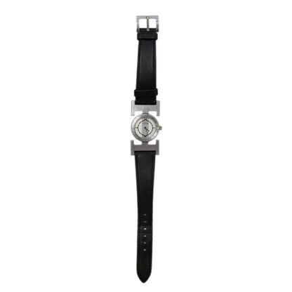 Pre-Owned HERMES Hermes paprika ladies quartz watch SS PA1.210 (Good)