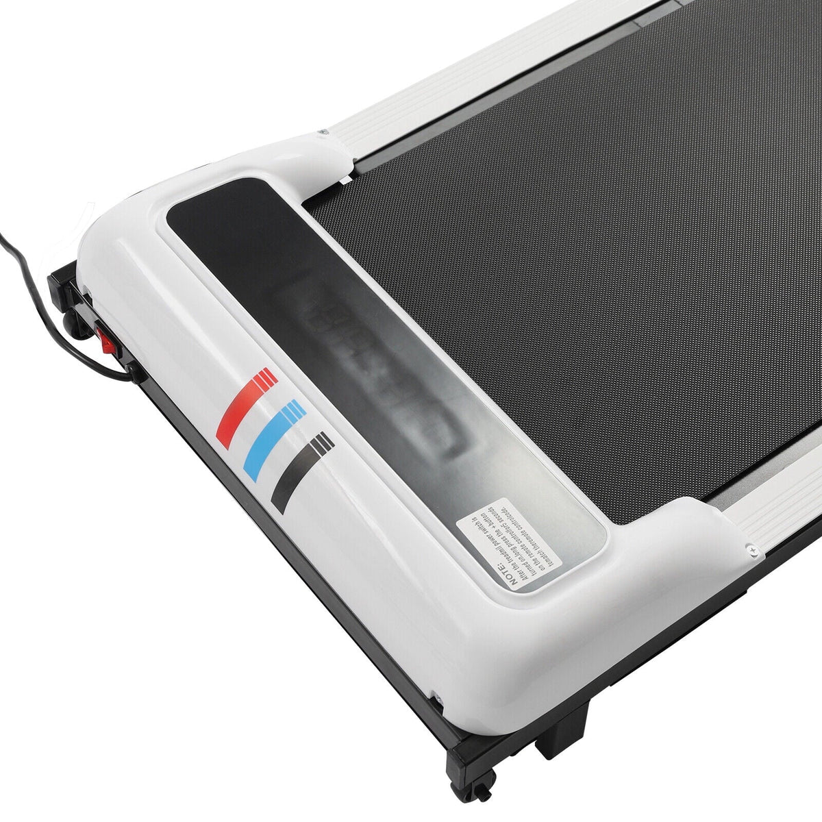 ZhdnBhnos 600W 2.25HP Electric Home Treadmill 2 in 1 Under Desk Walking Jogging Pad Portable Motorized Fitness Running Machine Remote Control