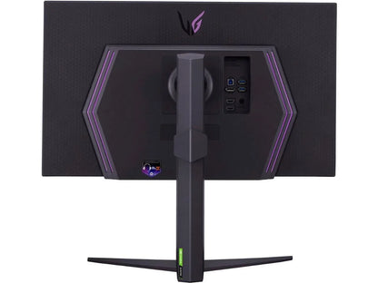 LG 27" 144 Hz IPS UHD Gaming Monitor FreeSync Premium & G-Sync Compatible 3840 x 2160 (4K) DCI-P3 95% (CIE1976) UltraGear 27GR93U-B