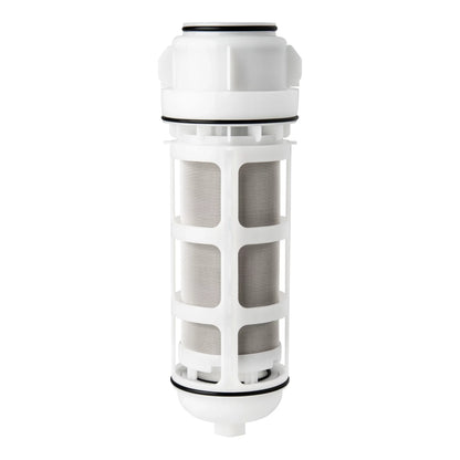 iSpring FWSP50ARB Reusable Spin Down Sediment Filter Replacement Cartridge with Scrapper and Seal Cover for WSPARB Series, 50 Micron, White