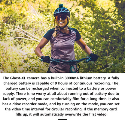 Drift Ghost XL Sports Cameras, 9 Hour Battery Life Waterproof Support External Mic