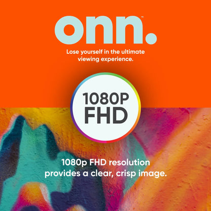 onn. 42” Class FHD (1080P) LED Roku Smart TV (100068372)