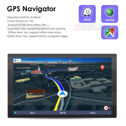 For Ford Focus 2012 2013 2014 2015 2016 2017 Android 12.0 Wifi 2+32GB Car Stereo Radio Head Unit GPS Navigation RDS Carplay Player