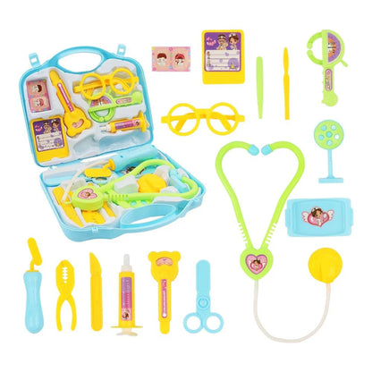 15 PCS Doctor Playset for Kids with Stethoscope Ages 3-8