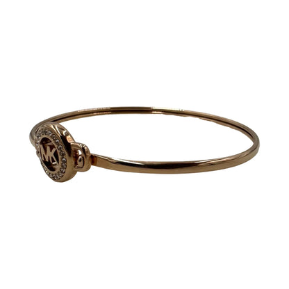 Micheal Kors Rose-Gold Logo Bracelet - MKJX6521791