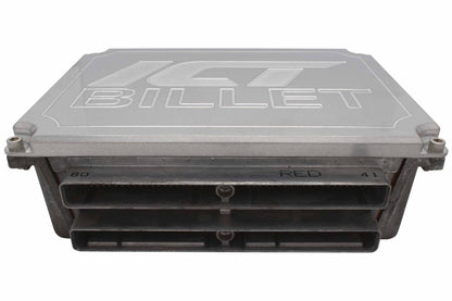 ICT Billet LS Gen 3 ECM PCM Billet Dress Cover Compatible with Blue-Red Blue-Green LS1 LQ4 0411 P01 P59 Silverado Camaro Corvette Made in America 551968-LS11CV