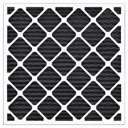 AIRx Filters Odor 25x25x1 Air Filter MERV 8 AC Furnace Pleated Air Filter Replacement Box of 6, Made in the USA