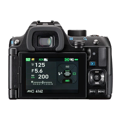 Pentax KF DSLR Camera Body (Black) with Accessory Kit, Software, Memory Card