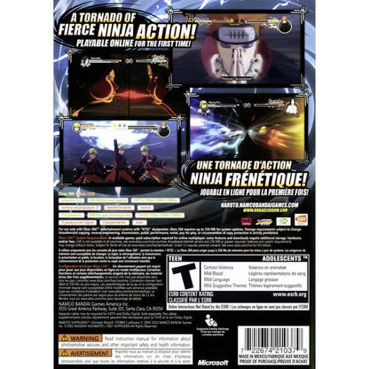 Namco Naruto Shippuden: Ultimate Ninja Storm 2 (Xbox 360) - Video Game