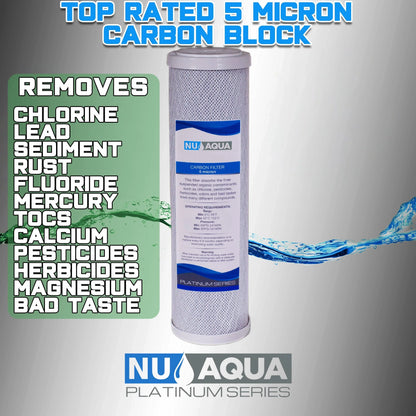 NU Aqua 1 Stage Countertop Water Filtration System