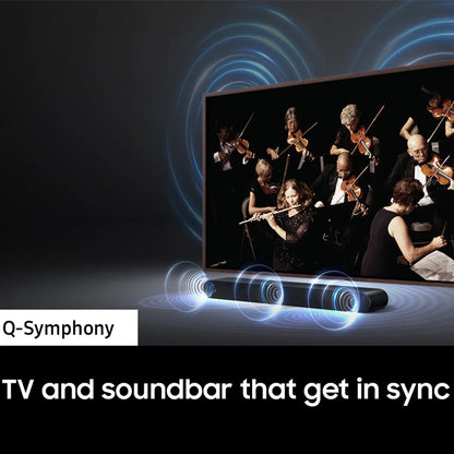 HW-S60B 7.1ch Soundbar with SWA-9200S Wireless Surround Rear Speakers and SWA-W510 Subwoofer (2022)