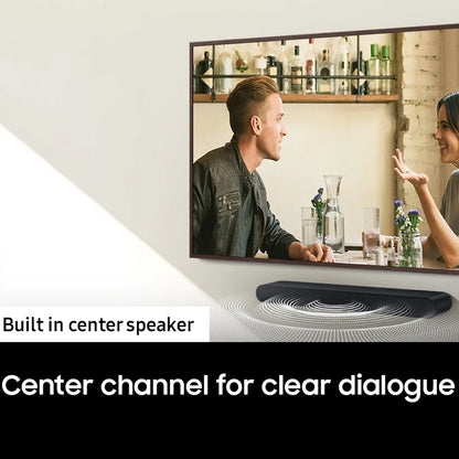 HW-S60B 7.1ch Soundbar with SWA-9200S Wireless Surround Rear Speakers and SWA-W510 Subwoofer (2022)