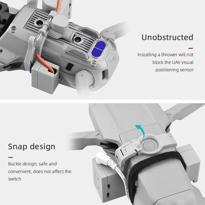 Follow Airdrop System Payload Airdrop Release Drop Device Kit Compitable With Mavic Air 2/Air 2s Wedding Proposal Delivery Device