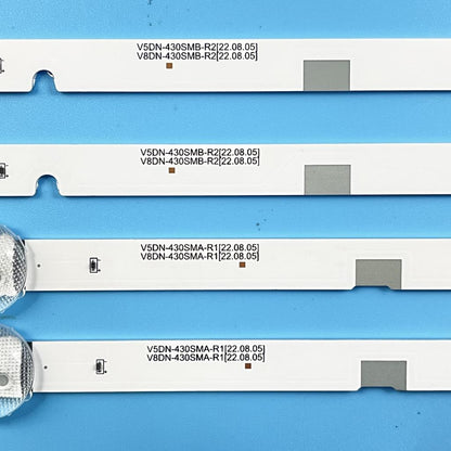 LED Strips for Samsung 2015SVS43 FCOM BN96-37294A 37295A BN96-38878A V8DN-430SMA-R0 UN43M5300 UN43J5200 UA43M5100 HG43NE470S UN43J5290 UN43M5300 UA43N5000 UA43N5300 UN43J5290