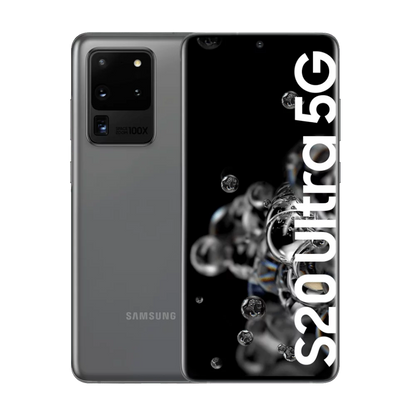 Restored Samsung Galaxy S20 Ultra 5G 128GB Cosmic Grey Fully Unlocked (LCD Shadow) (Refurbished)
