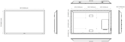Furrion FDUF65CBS 65" Full Shade Series Outdoor Weatherproof 4K UHD TV with an Additional 2 Year Coverage by Epic Protect (2021)