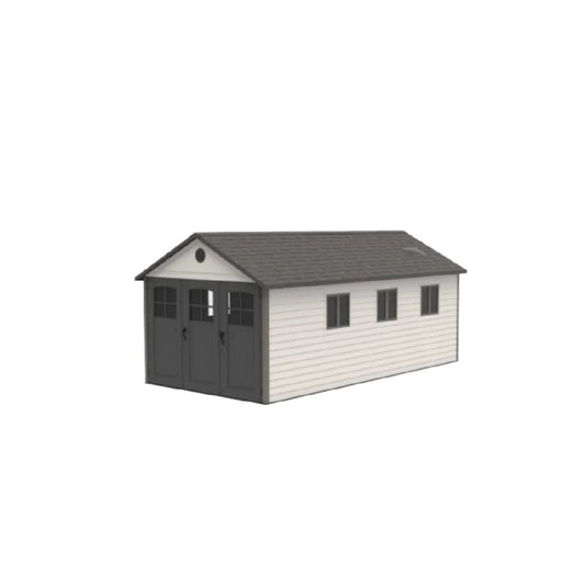 Garden Storage Shed for Outdoor Use in Composite Materials - 300 x 180 x 220