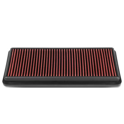 For 17-19 124 Spider 17-19 MX-5 Miata 1.4 Reusable Drop-In Panel Air Filter Red