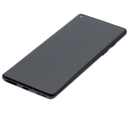 Replacement OLED Assembly With Frame Compatible For OnePlus 8 / 5G (Non-Verizon 5G UW Frame) (Refurbished) (Onyx Black)